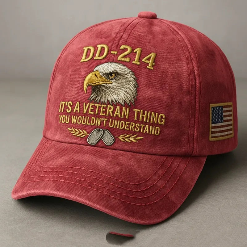 VETERAN EMBROIDERED CAP