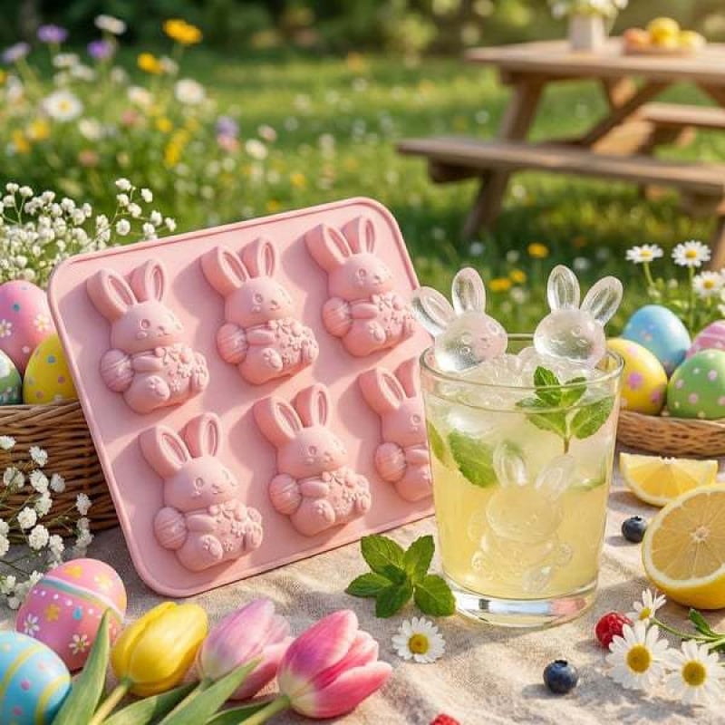 ๐ฎ Mini Highland Cow Ice Cube Mold โ Cute 3D Ice for Drinks, Parties & Gifts