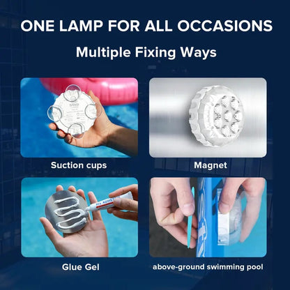 🔥Hot Sale 49% off🌟💧 Swimming pool RGB lights