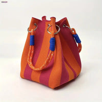 Rose red-Orange Stripe