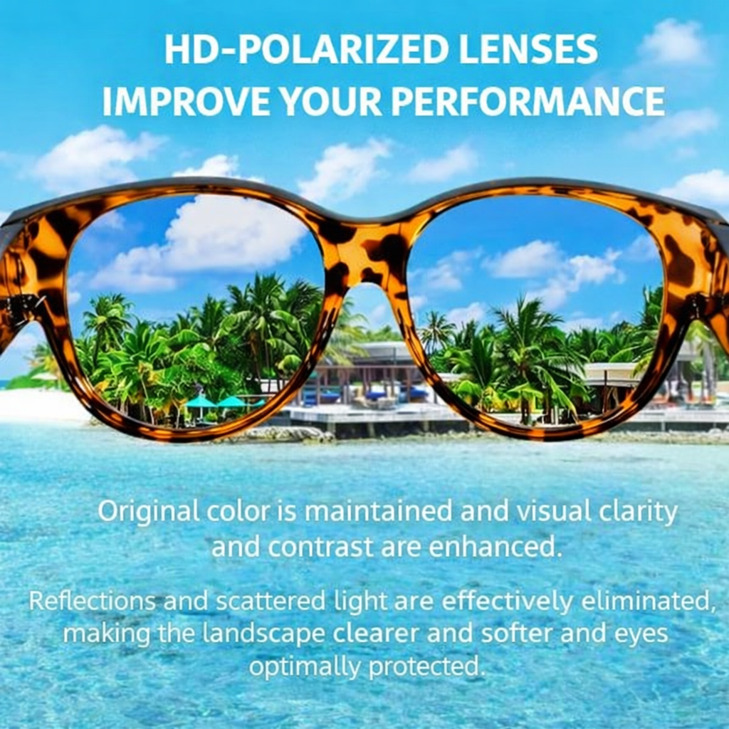🏆 Over 50,000 sold! 49% off – 🕶 New oversized cat-eye sunglasses with polarized lenses and UV400 protection (Model 2026)