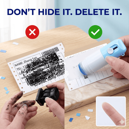 🔥2-in-1 Box Cutter & Thermal Paper Eraser
