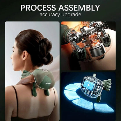 🎁3D Shiatsu Neck Massager + Heat 🔥