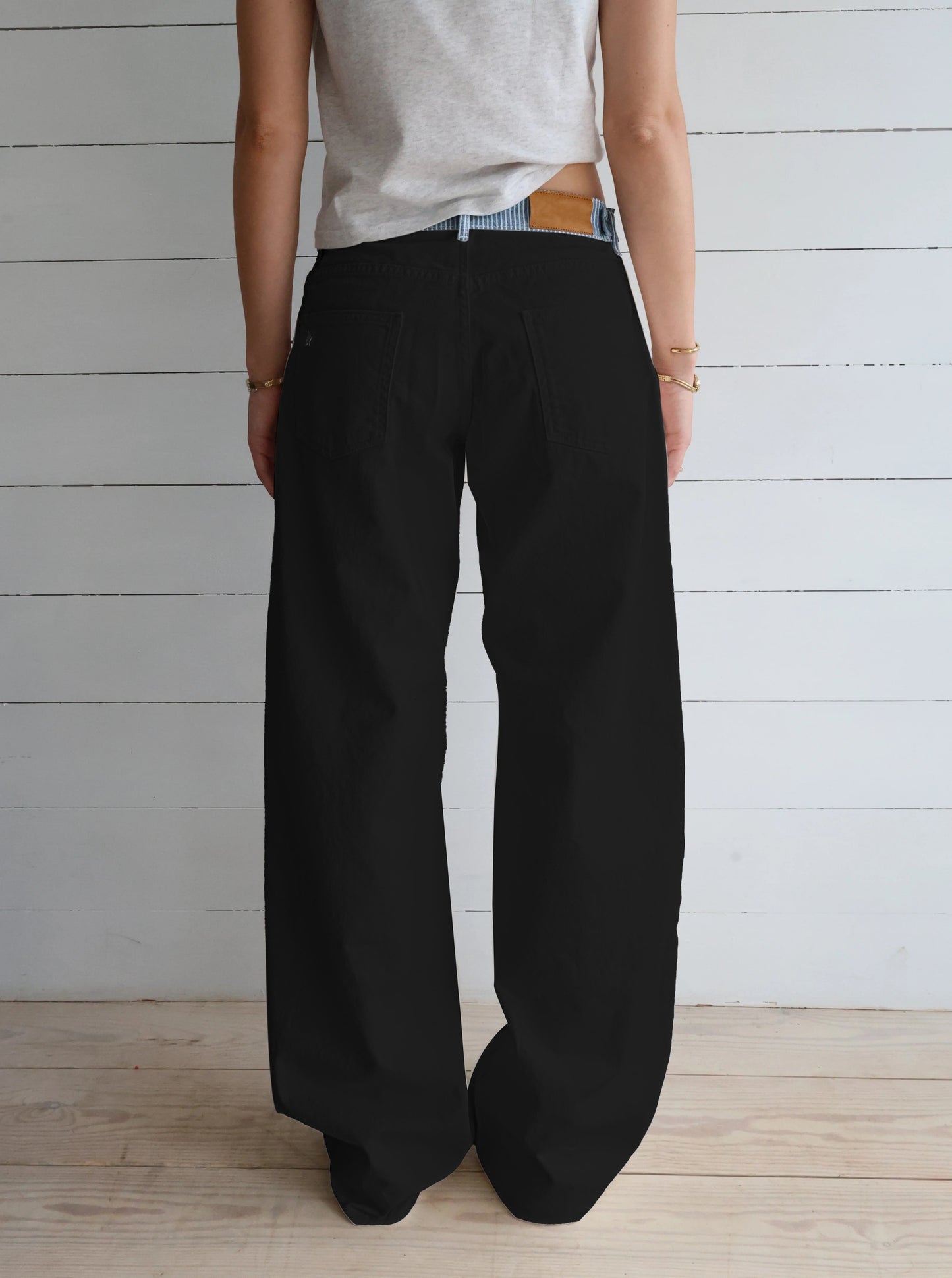 Jodie Adjustable Wide Leg Jeans (Buy 2 Free Shipping)
