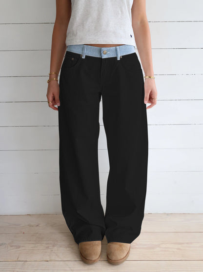Jodie Adjustable Wide Leg Jeans (Buy 2 Free Shipping)