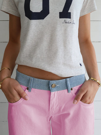 Jodie Adjustable Wide Leg Jeans (Buy 2 Free Shipping)