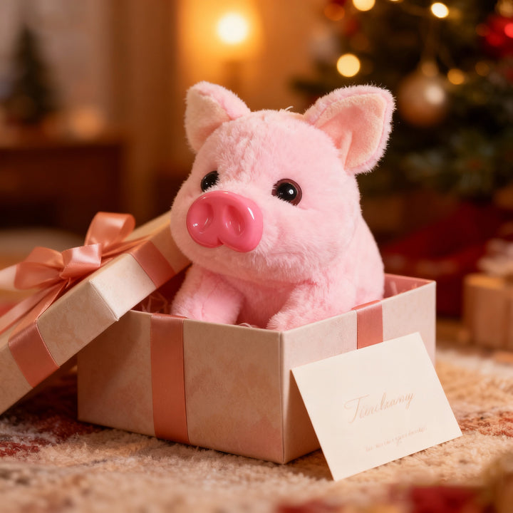 Companion Pig Plush Gift – The Cuddly Friend That Heals Your Heart 💗