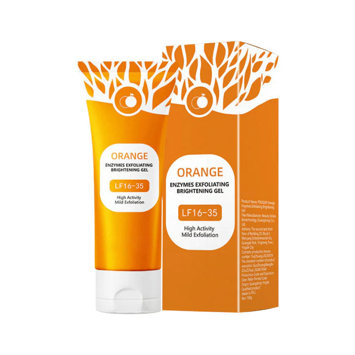 ✨Orange Enzyme Exfoliating Gel Goodbye Dark Spots & Roughness
