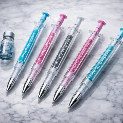🎉LAST DAY 49% OFF -🔥👩‍⚕️😜💉Novelty Nurse & Doctor Syringe Ballpoint Pens