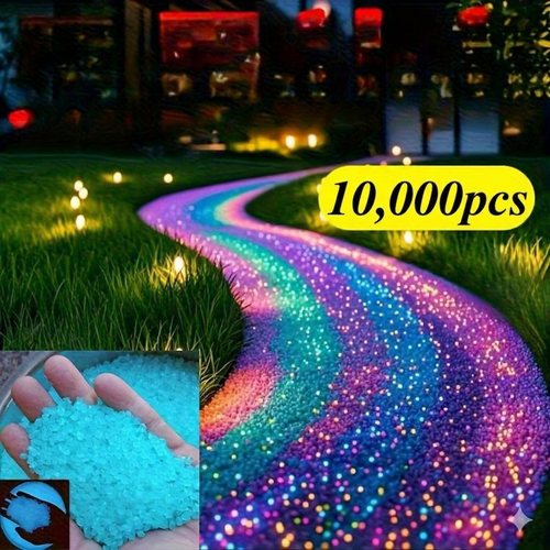 🔥Easter Sale: 49% OFF💥🌌 10,000 Pcs Luminous Glowing Stones | Eco-Friendly Solar Glow in the Dark Rocks for Yard Walkways, Succulent Planters & Holiday Decor ✨