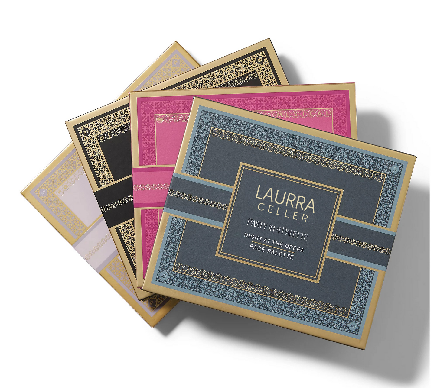 Party in a Palette – 4-in-1 Face Palette Set 💄✨ | Free Shipping When You Buy 2 ✈️