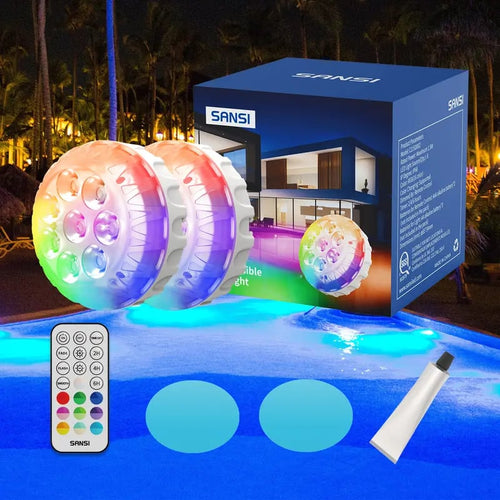 🔥Hot Sale 49% off🌟💧 Swimming pool RGB lights