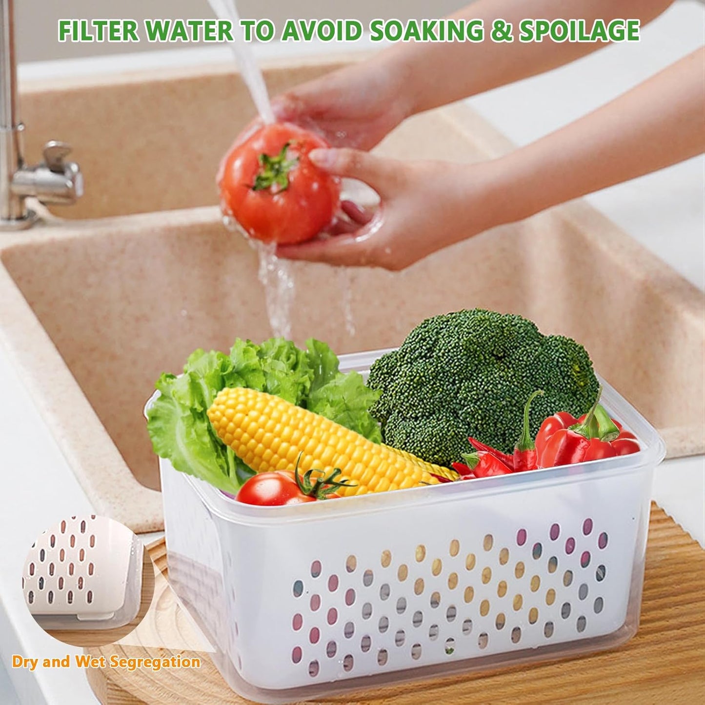 🍓🥬Food Storage Containers- Transform Your Messy Fridge into an Organized Oasis! 🧊✨