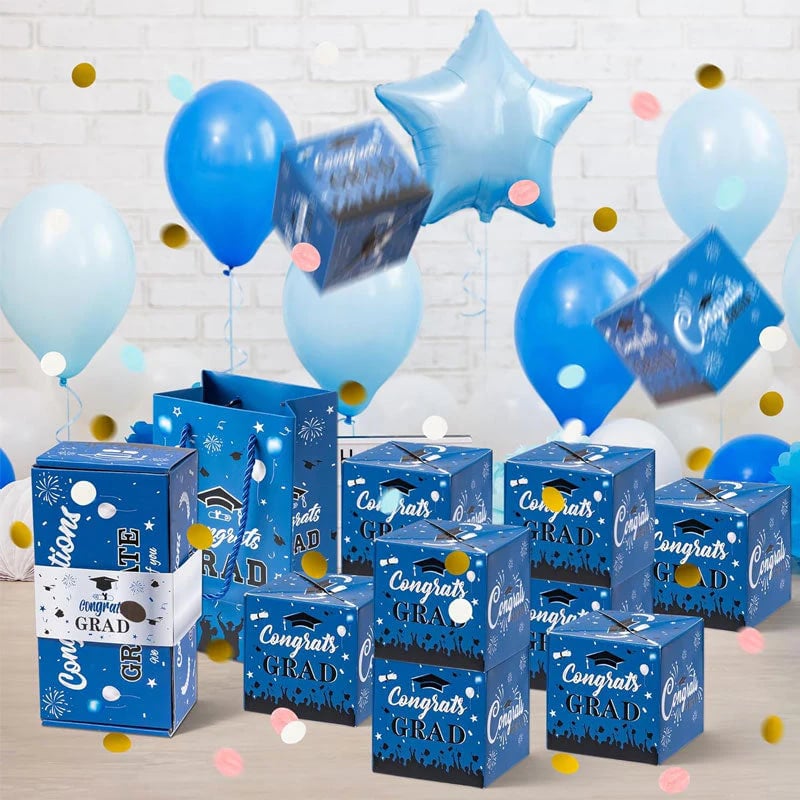 🎓Class of 2026 Surprise Box 💥 Bouncy Cash Red Envelope Gift 🥳