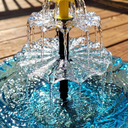🔥🔥49% Off--Solar Cascade Hanging Bird Bath Fountain🎁
