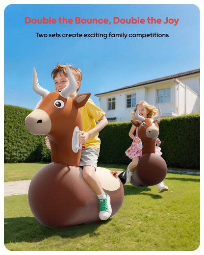 🔥🔥LAST DAY 59% OFF🔥🐂 Kids Bouncing Bull Ride-On Toy