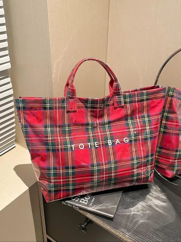 🎄25 Christmas Gift - Women's Letters Print Tote Bag⏰