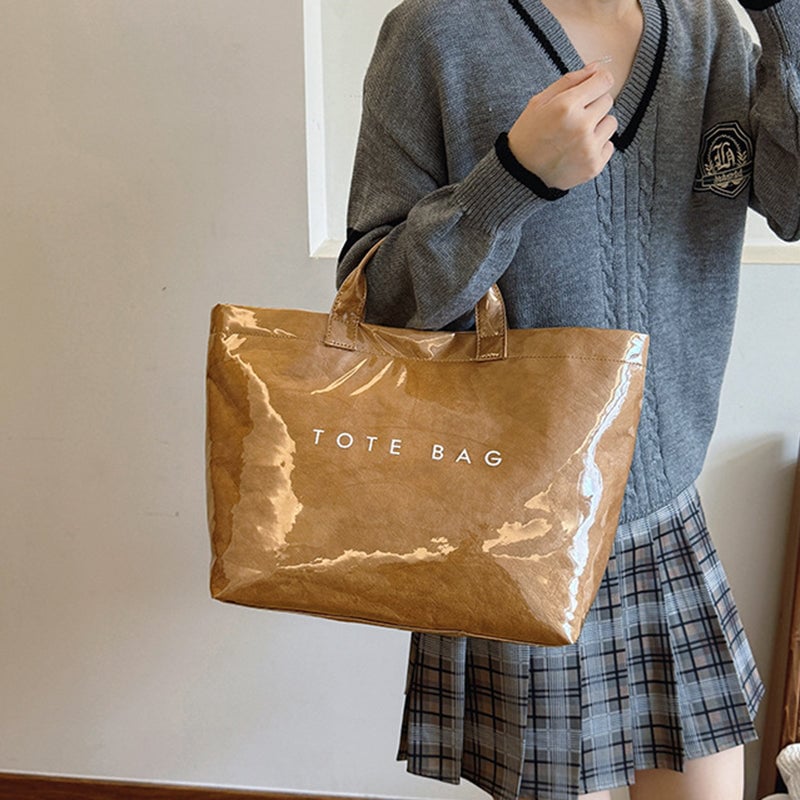 🎄25 Christmas Gift - Women's Letters Print Tote Bag⏰