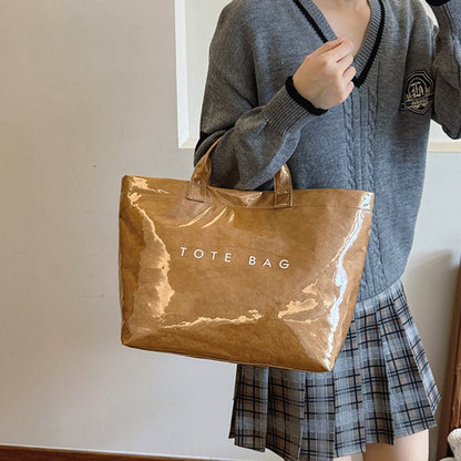 🎄25 Christmas Gift - Women's Letters Print Tote Bag⏰