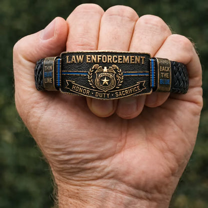 Police Tribute Price Drop -Law Enforcement Brotherhood Bracelet
