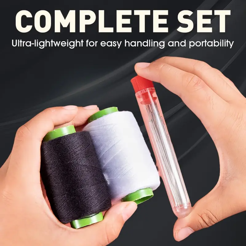 🏆Last Day 70% OFF-🔥2026 Pro Set | 34PCS Big Eye Sewing Needles – Steel Needle Kit