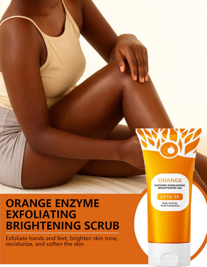 ✨Orange Enzyme Exfoliating Gel Goodbye Dark Spots & Roughness