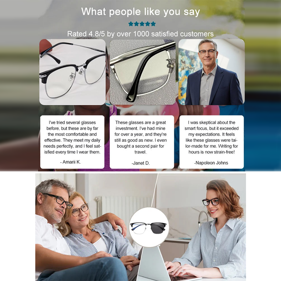 🌎Ends Today: 60% OFF!🔥👓Pocket Foldable Glasses – Blue Light & Magnifying Eyewear