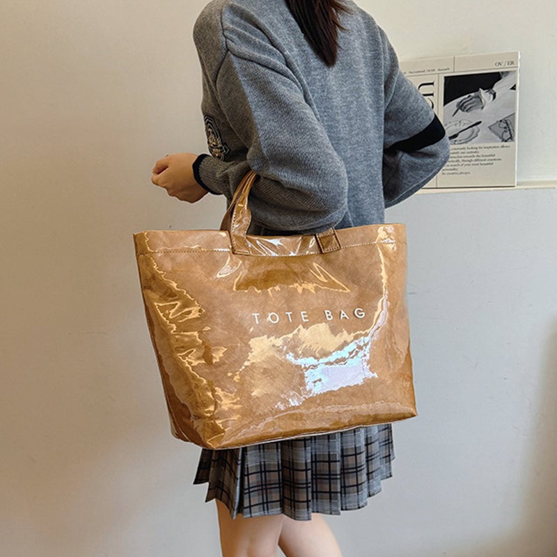 🎄25 Christmas Gift - Women's Letters Print Tote Bag⏰