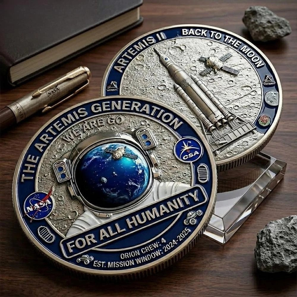 🚀Flash Sale 60% OFF 🌕 🚀 ARTEMIS GENERATION COMMEMORATIVE COIN