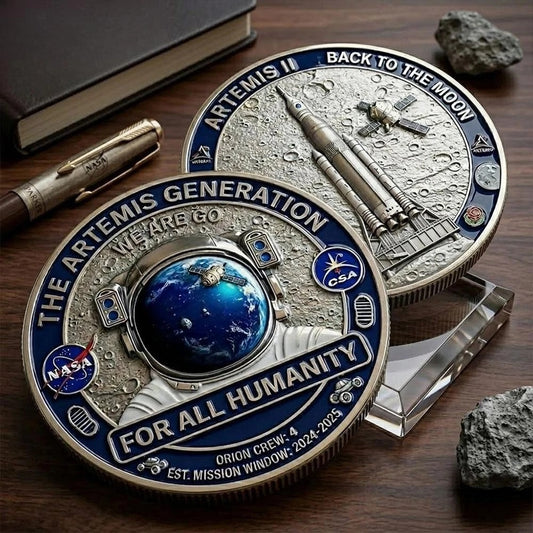 🚀Flash Sale 60% OFF 🌕 🚀 ARTEMIS GENERATION COMMEMORATIVE COIN