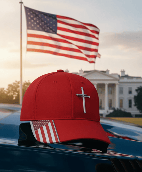 2026 New Year Hot Sale 49% OFF🔥Jesus 3-Nail Cross & Crown of Thorns Christian Embroidered Adjustable Hat ✝️