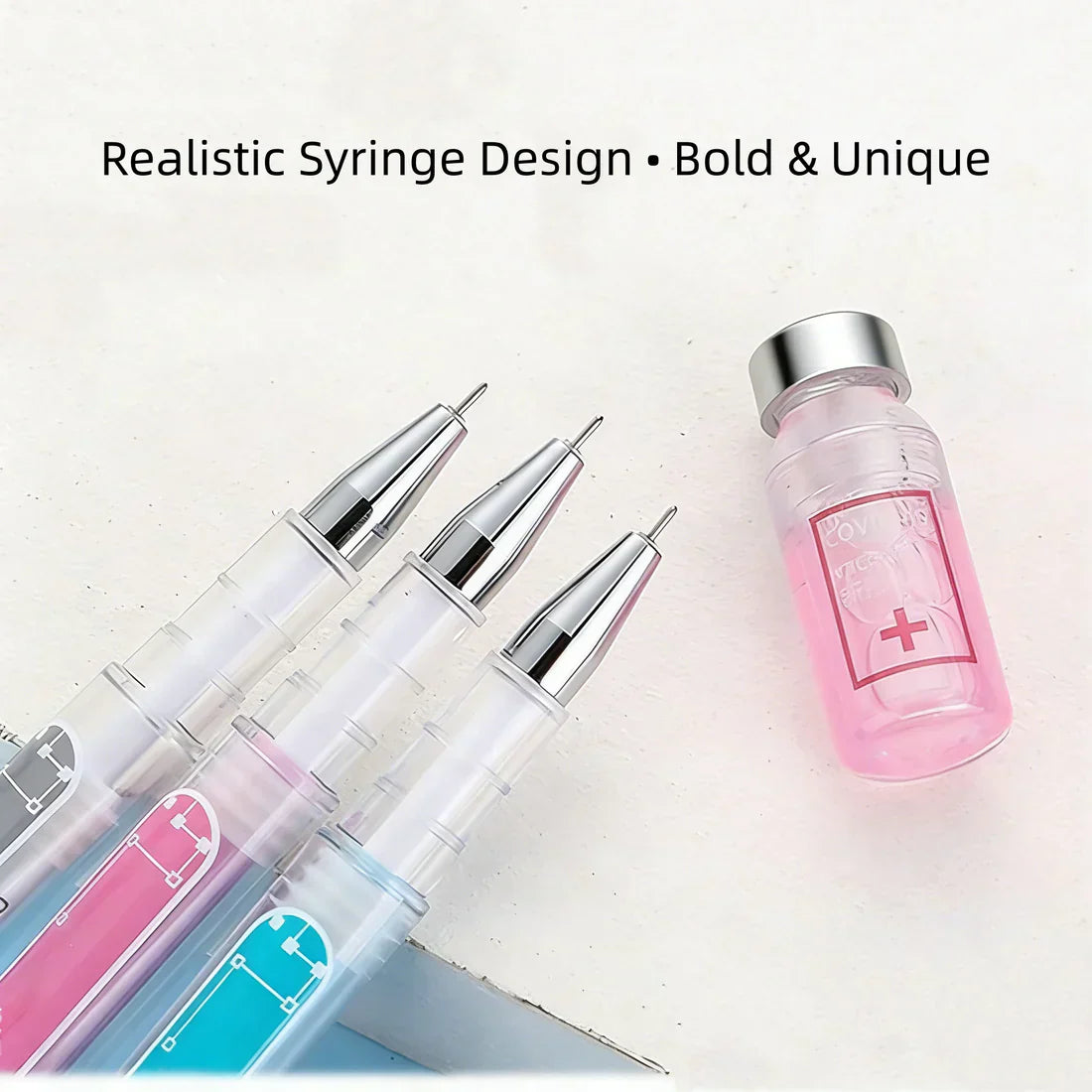 🎉LAST DAY 49% OFF -🔥👩‍⚕️😜💉Novelty Nurse & Doctor Syringe Ballpoint Pens
