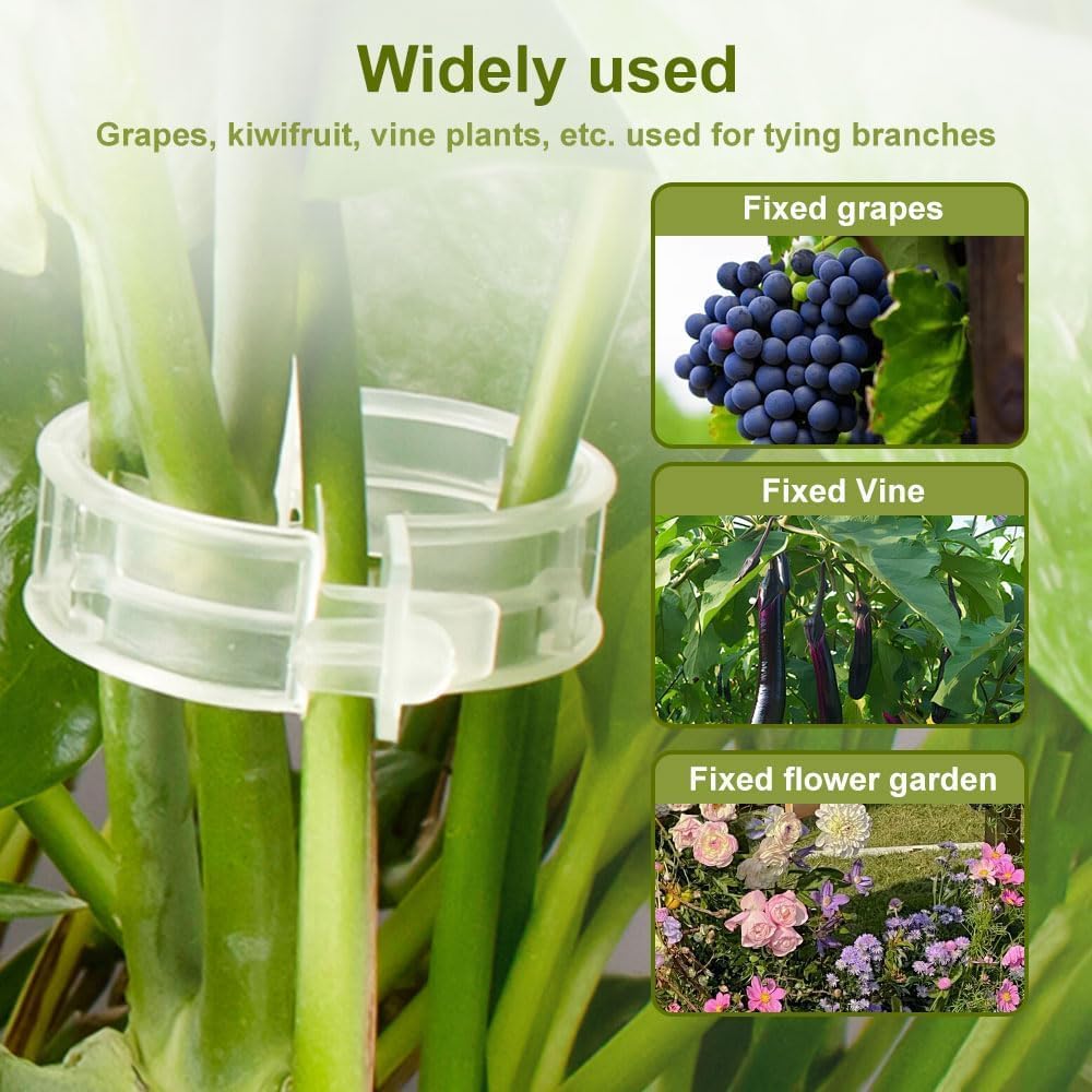 🌱🔥 Reusable Plant Support Clips