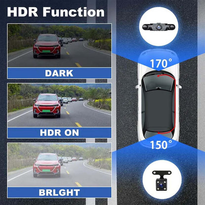 🎁LAST DAY 49% OFF🔥Full View Car Dashcam System(FREE SHIPPING)