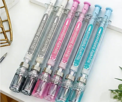 🎉LAST DAY 49% OFF -🔥👩‍⚕️😜💉Novelty Nurse & Doctor Syringe Ballpoint Pens