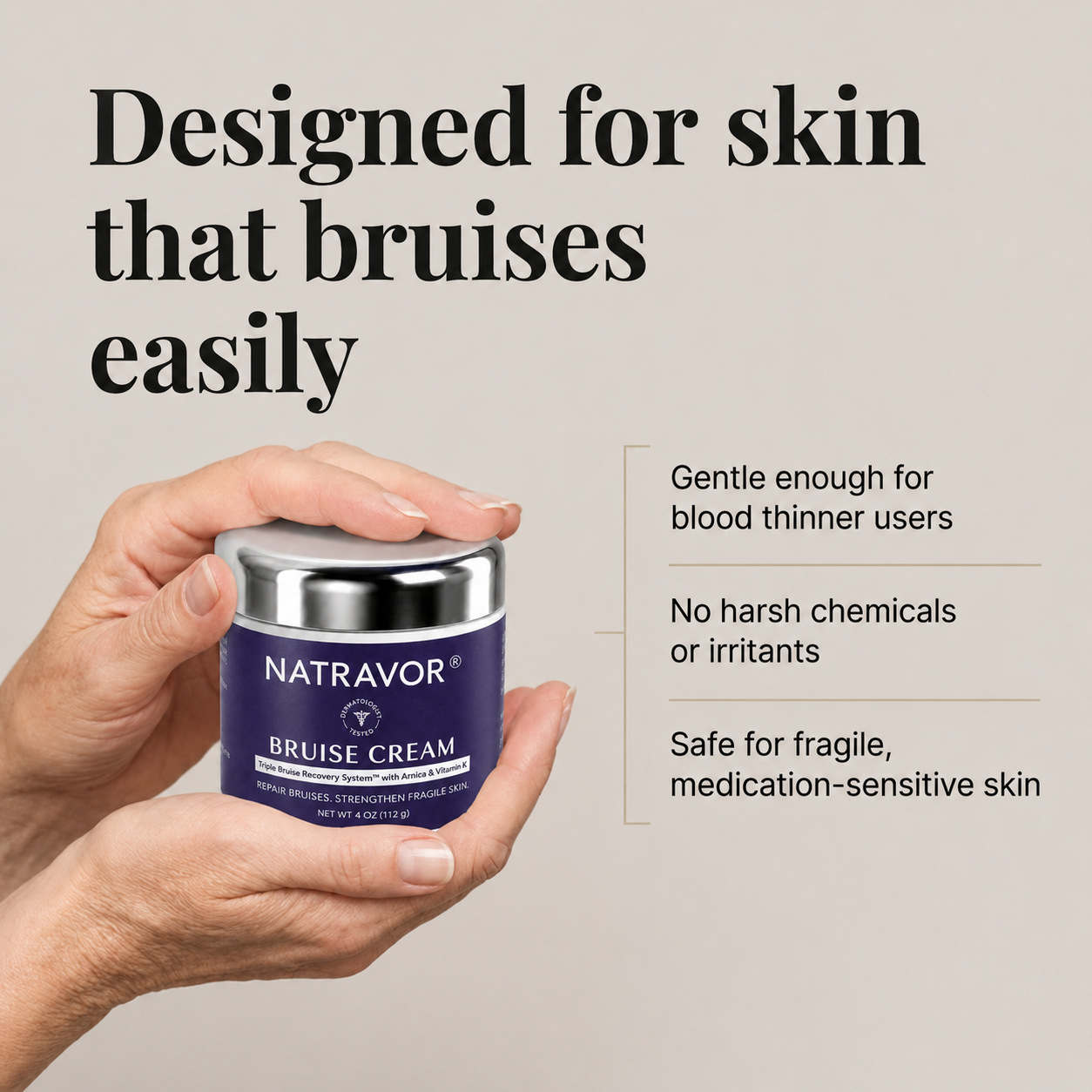 💥100K+ SOLD💕- NATRAVOR® Bruise Repair & Skin-Strengthening Cream