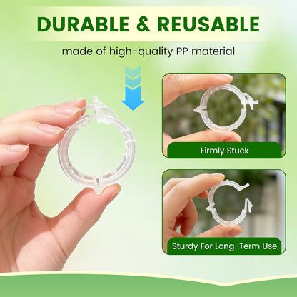 🌱🔥 Reusable Plant Support Clips