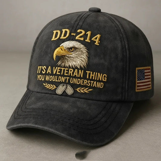 VETERAN EMBROIDERED CAP