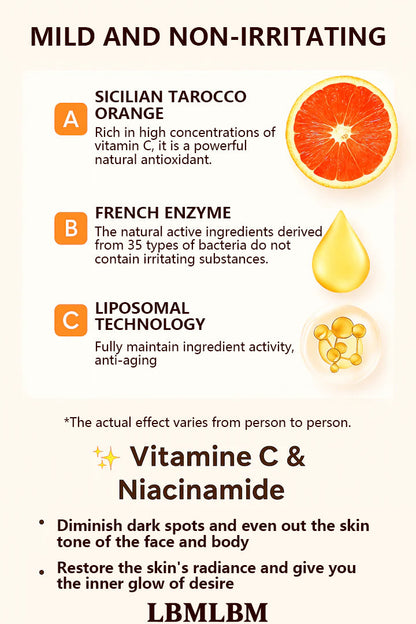 ✨Orange Enzyme Exfoliating Gel Goodbye Dark Spots & Roughness