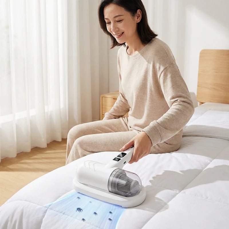 🔥NEW YEAR SALE - ONLY £34.99!!⚡50K+ SOLD!💝Bed Vacuum Cleaner with UV-C Light