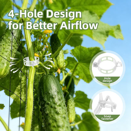 🌱🔥 Reusable Plant Support Clips