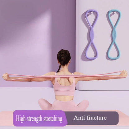 🏆Flash Sale⚡ 50K+ SOLD! Almost Gone-💥🔥Resistance Bands, Figure 8 Exercise Bands for Women Men