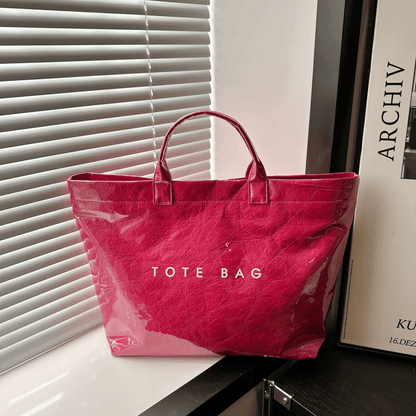 🎄25 Christmas Gift - Women's Letters Print Tote Bag⏰