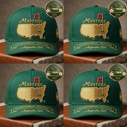 ⛳ LAST DAY 50% OFF🔥LIMITED EDITION-Masters Tournament Edition Structured Hat – Augusta National Official Style