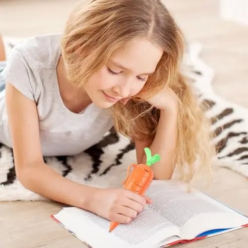 🐰 Cute Carrot Voice Recorder Pen: 60-Second Audio Playback Easter Basket Stuffer 🥕