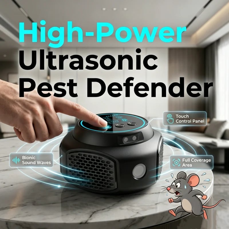 🔥Hot Sale 49% off🌟🪤High-Power Ultrasonic Pest Repeller