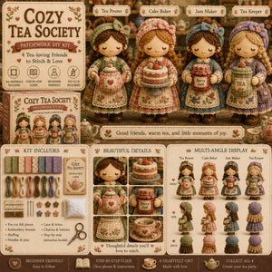 🎁Last Day:49% OFF🧵 Tiny Worlds Patchwork Mini Craft Kit Series