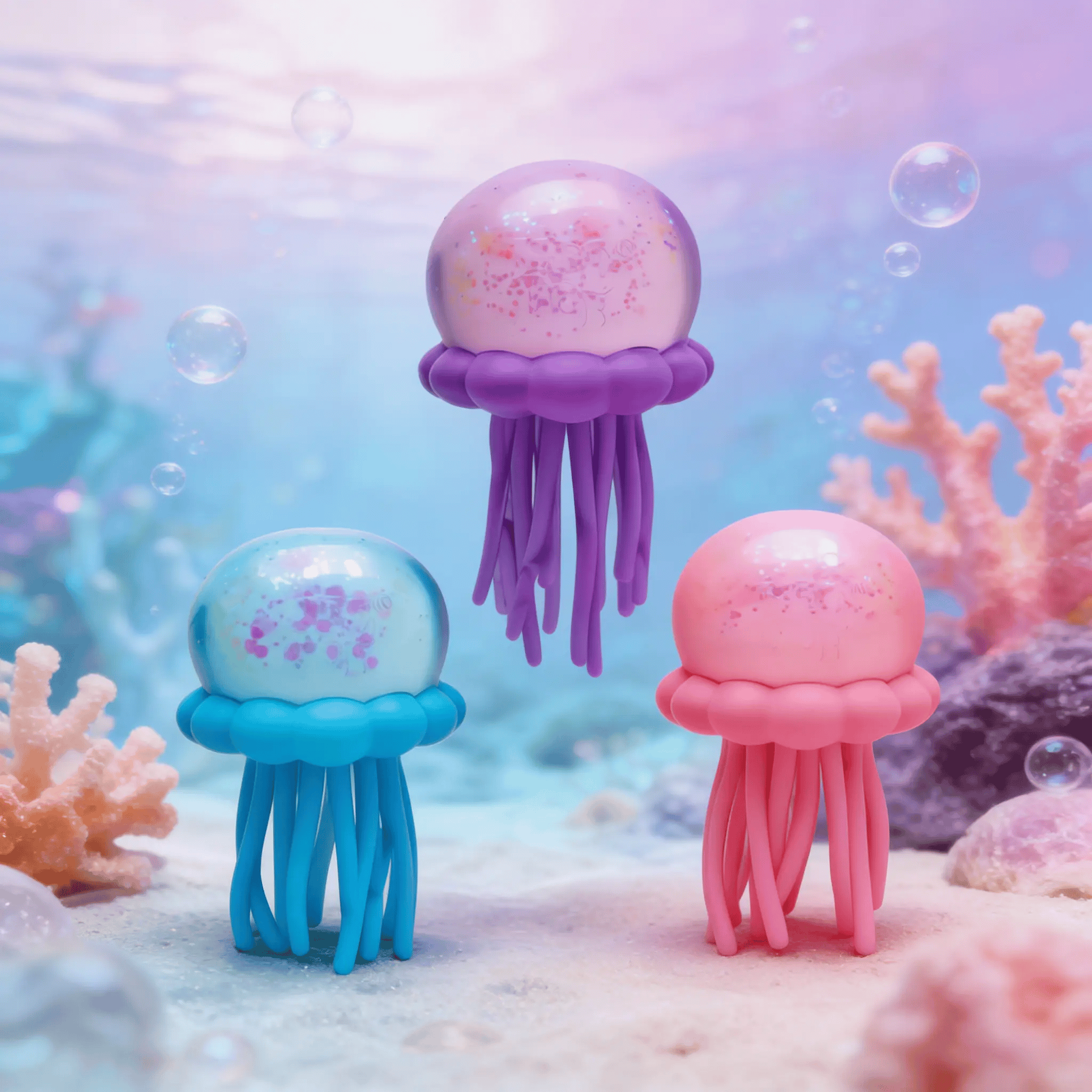 🧊Ocean Blue+ 🍓Strawberry Pink