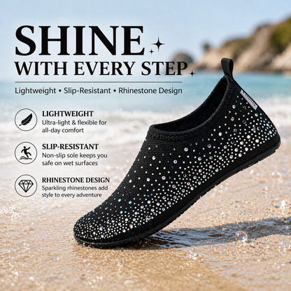 🔥Hot Sale 49% off✨Barefoot Rhinestone Water Shoes