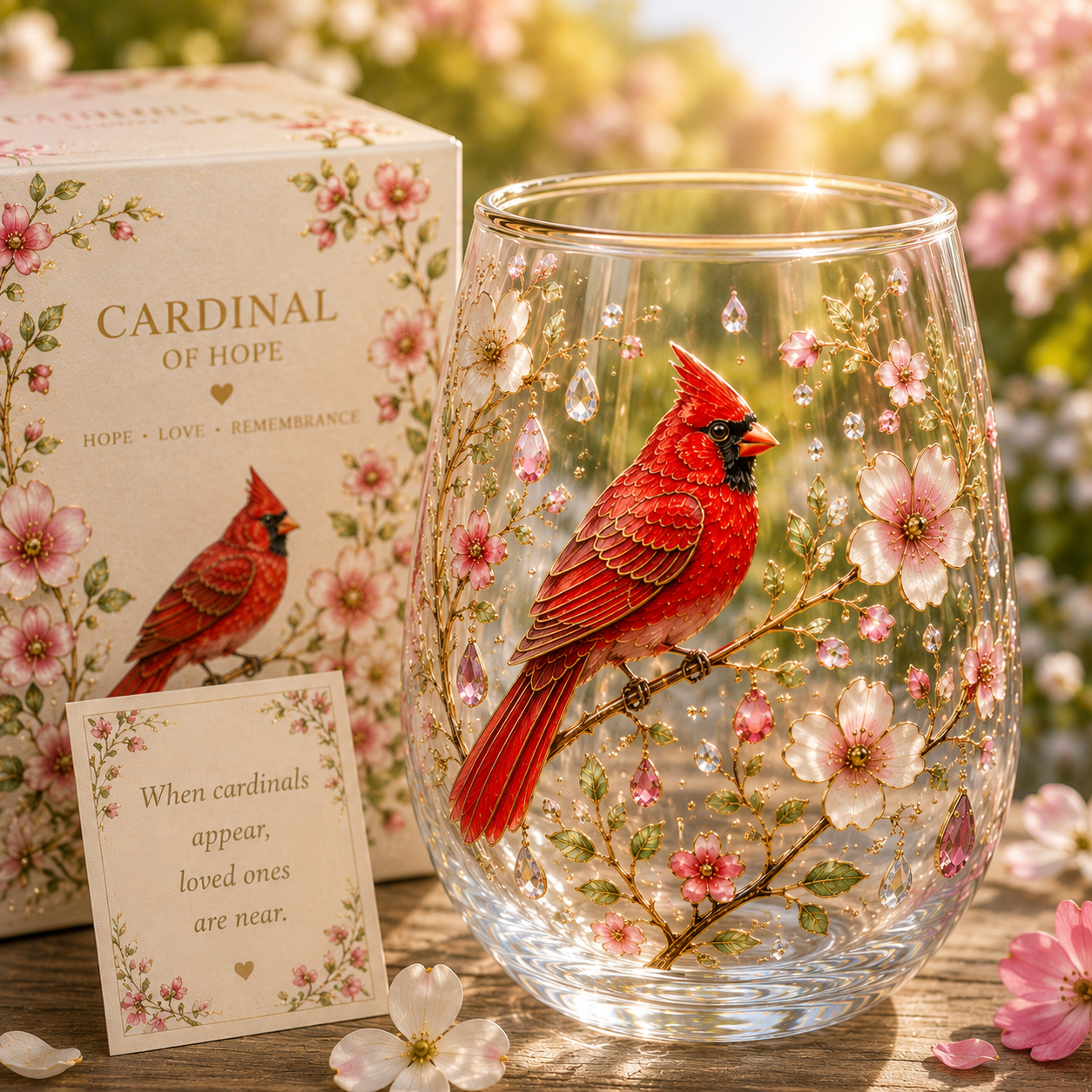 🌤️Sweetness, Hope & Joy 🐝 2026 Limited Edition Honey Bee Garden Glass Tea Cup